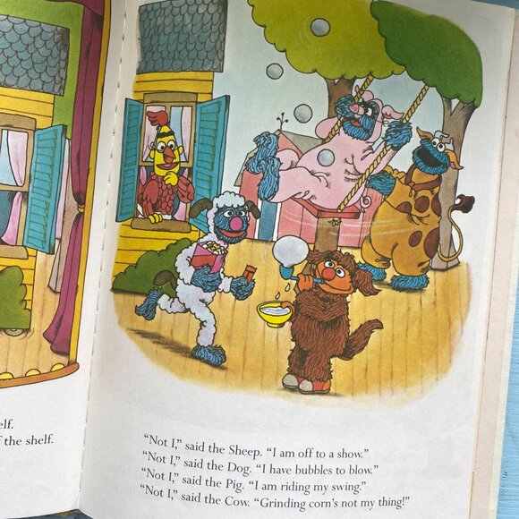 Vintage The Sesame Street Book: The Little Red Hen - Picture 6 of 9